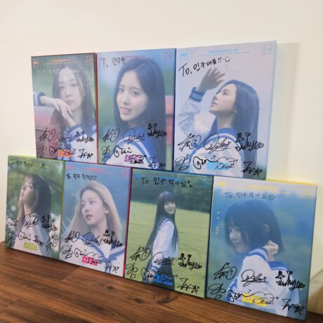 MADEIN (메이딘) 멤버 전원 싸인 앨범 감사합니다 🫰